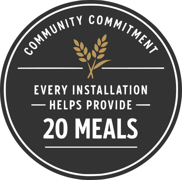 Community meals donation program
